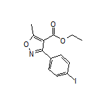 Ethyl 3-(4-Iodophenyl)-5-methylisoxazole-4-carboxylate