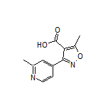5-Methyl-3-(2-methyl-4-pyridyl)isoxazole-4-carboxylic Acid