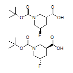 trans-1-Boc-5-fluoropiperidine-3-carboxylic Acid