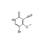 5-Bromo-4-methoxy-2-oxo-1,2-dihydropyridine-3-carbonitrile