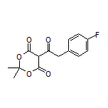 5-[2-(4-Fluorophenyl)acetyl]-2,2-dimethyl-1,3-dioxane-4,6-dione