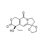 (R)-4’-Ethyl-4’-hydroxy-7’,8’-dihydrospiro[[1,3]dioxolane-2,6’-pyrano[3,4-f]indolizine]-3’,10’(1’H,4’H)-dione