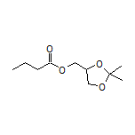 (2,2-Dimethyl-1,3-dioxolan-4-yl)methyl Butyrate