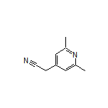 2-(2,6-Dimethyl-4-pyridyl)acetonitrile