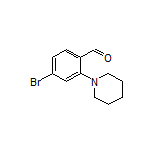 4-Bromo-2-(1-piperidyl)benzaldehyde
