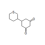 5-(Tetrahydro-2H-thiopyran-3-yl)cyclohexane-1,3-dione