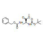 Methyl (S)-2-(Boc-amino)-3-(Cbz-amino)propanoate