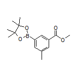 3-(Methoxycarbonyl)-5-methylphenylboronic Acid Pinacol Ester