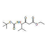 Ethyl 4-(Boc-amino)-5-methyl-3-oxohexanoate