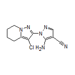 5-Amino-1-(3-chloro-4,5,6,7-tetrahydropyrazolo[1,5-a]pyridin-2-yl)-1H-pyrazole-4-carbonitrile