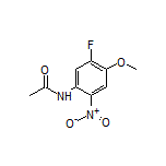 N-(5-Fluoro-4-methoxy-2-nitrophenyl)acetamide