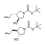trans-4-Allyl-1-Boc-pyrrolidin-3-ol