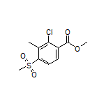 Methyl 2-Chloro-3-methyl-4-(methylsulfonyl)benzoate