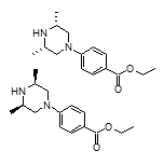Ethyl 4-(cis-3,5-Dimethyl-1-piperazinyl)benzoate