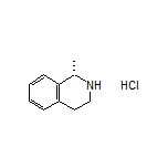 (S)-1-Methyl-1,2,3,4-tetrahydroisoquinoline Hydrochloride