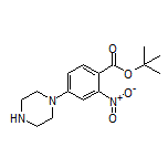 tert-Butyl 2-Nitro-4-(1-piperazinyl)benzoate
