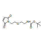 1-[2-[2-(Boc-amino)ethoxy]ethyl]pyrrole-2,5-dione