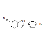 2-(4-Bromophenyl)indole-6-carbonitrile