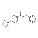 1-Cbz-4-(1,3-dioxolan-2-yl)piperidine