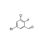5-Bromo-3-chloro-2-fluorobenzaldehyde