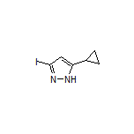 5-Cyclopropyl-3-iodo-1H-pyrazole
