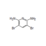 3,5-Dibromopyridine-2,6-diamine