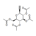 (2R,3R,4R,5S,6S)-2-(Acetoxymethyl)-6-ethynyltetrahydro-2H-pyran-3,4,5-triyl Triacetate