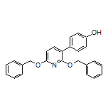 4-[2,6-Bis(benzyloxy)-3-pyridyl]phenol