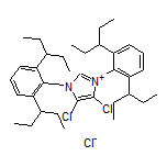 4,5-Dichloro-1,3-bis[2,6-di(3-pentyl)phenyl]-1H-imidazol-3-ium Chloride