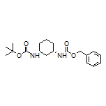 (1R,3S)-N1-Boc-N3-Cbz-cyclohexane-1,3-diamine