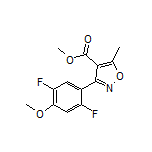 Methyl 3-(2,5-Difluoro-4-methoxyphenyl)-5-methylisoxazole-4-carboxylate