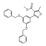 Methyl 3-[3,5-Bis(benzyloxy)phenyl]-5-methylisoxazole-4-carboxylate