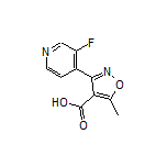 3-(3-Fluoro-4-pyridyl)-5-methylisoxazole-4-carboxylic Acid