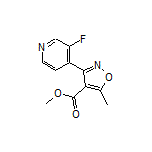 Methyl 3-(3-Fluoro-4-pyridyl)-5-methylisoxazole-4-carboxylate