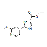 Ethyl 2-(2-Methoxy-4-pyridyl)-5-methyl-1H-imidazole-4-carboxylate