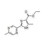Ethyl 5-Methyl-2-(5-methyl-2-pyrazinyl)-1H-imidazole-4-carboxylate
