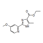 Ethyl 2-(4-Methoxy-2-pyridyl)-5-methyl-1H-imidazole-4-carboxylate