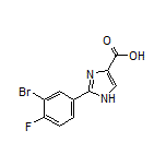 2-(3-Bromo-4-fluorophenyl)-5-methyl-1H-imidazole-4-carboxylic Acid