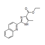 Ethyl 5-Methyl-2-(2-quinolyl)-1H-imidazole-4-carboxylate