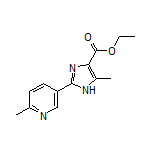 Ethyl 5-Methyl-2-(6-methyl-3-pyridyl)-1H-imidazole-4-carboxylate