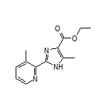 Ethyl 5-Methyl-2-(3-methyl-2-pyridyl)-1H-imidazole-4-carboxylate
