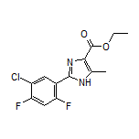 Ethyl 2-(5-Chloro-2,4-difluorophenyl)-5-methyl-1H-imidazole-4-carboxylate