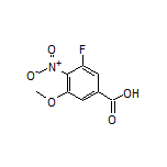 3-Fluoro-5-methoxy-4-nitrobenzoic Acid