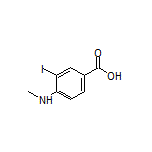 3-Iodo-4-(methylamino)benzoic Acid