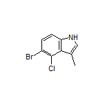 5-Bromo-4-chloro-3-methylindole