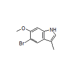 5-Bromo-6-methoxy-3-methylindole