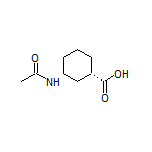 (1S,3R)-3-Acetamidocyclohexanecarboxylic Acid
