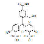 4-(6-Amino-3-imino-4,5-disulfo-3H-xanthen-9-yl)isophthalic Acid