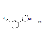 3-(3-Pyrrolidinyl)benzonitrile Hydrochloride