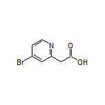 2-(4-Bromo-2-pyridyl)acetic Acid
